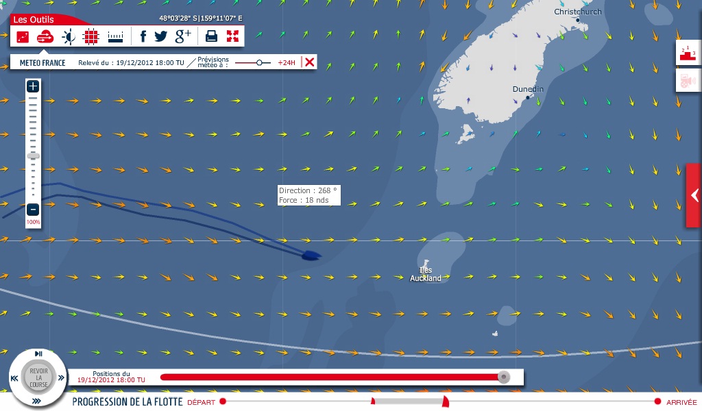 Vendee Globe: Gabart e le Cleac’h fianco a fianco danno spettacolo nel Southern Ocean