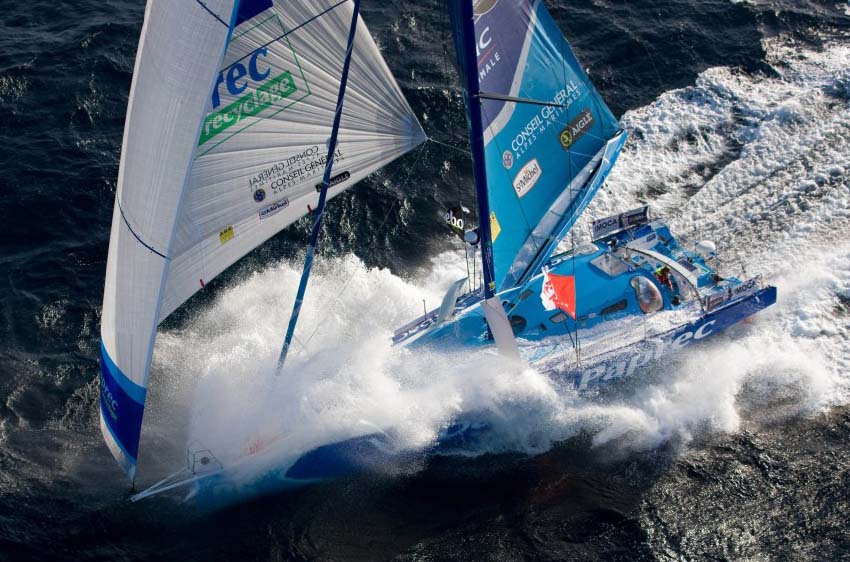 Vendee Globe: Dick frantuma la barriera delle 500 miglia in 24 ore.