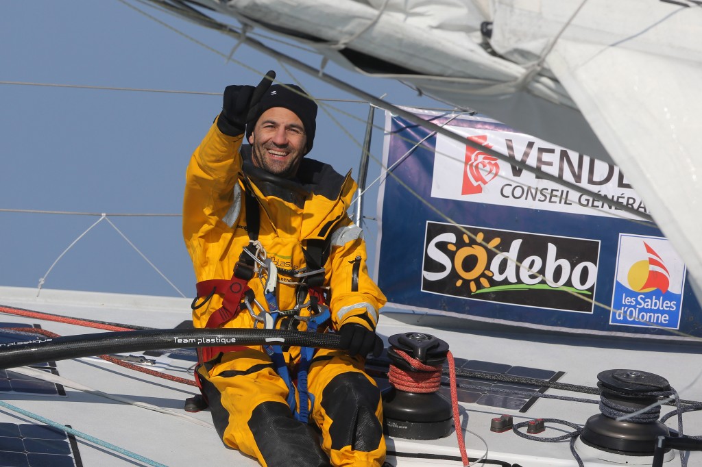 Vendee Globe: Alessandro Di Benedetto a Les Sable d’Olonne in 104 giorni