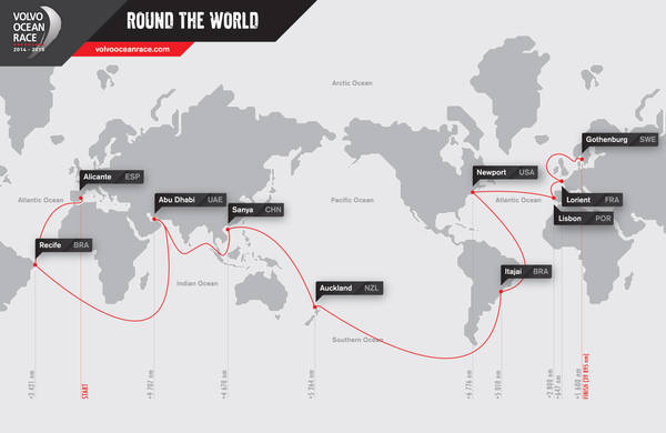 Vela: Volvo ocean race 2014/2015, lorient penultima tappa