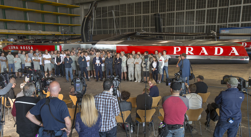 coppa america: Bertelli conferma la partecipazione di luna rossa