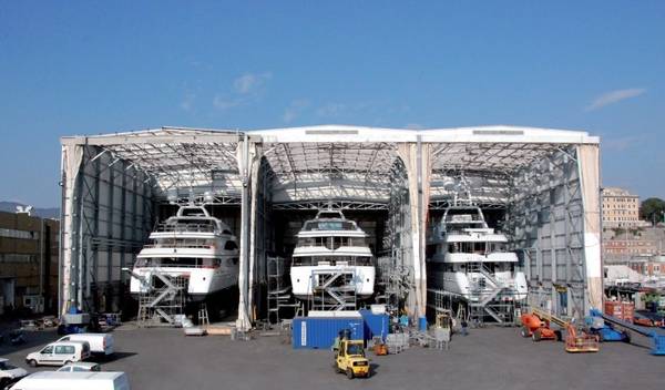 a genova bacino di carenaggio coperto più grande mediterraneo