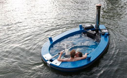 Curiosità Hot Tug, la barca ad acqua calda