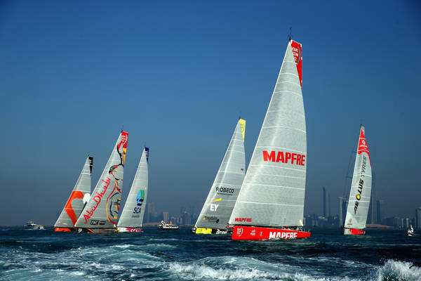Vela: Volvo Ocean Race, Team SCA vince In-port di Abu Dhabi