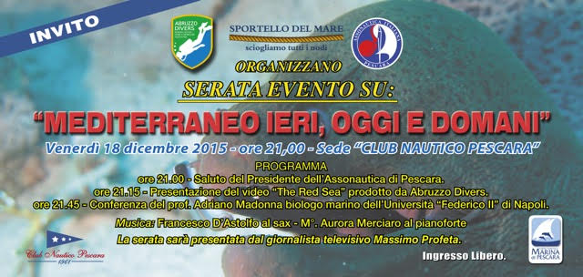 “Mediterraneo, Ieri, Oggi e Domani”