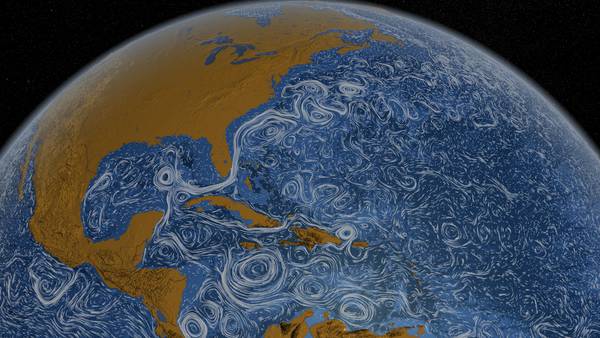 Dallo spazio navi più sicure e pulite, con la mappa delle correnti